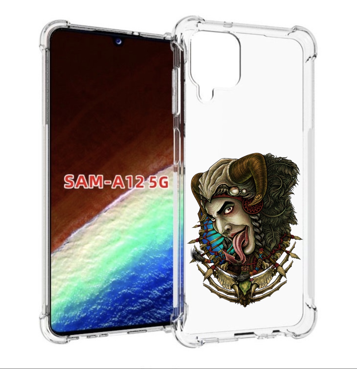 

Чехол MyPads длинный язык для Samsung Galaxy A12 (SM-A125F) 2020/21/A12 Nacho SM-A127F, Прозрачный, Tocco