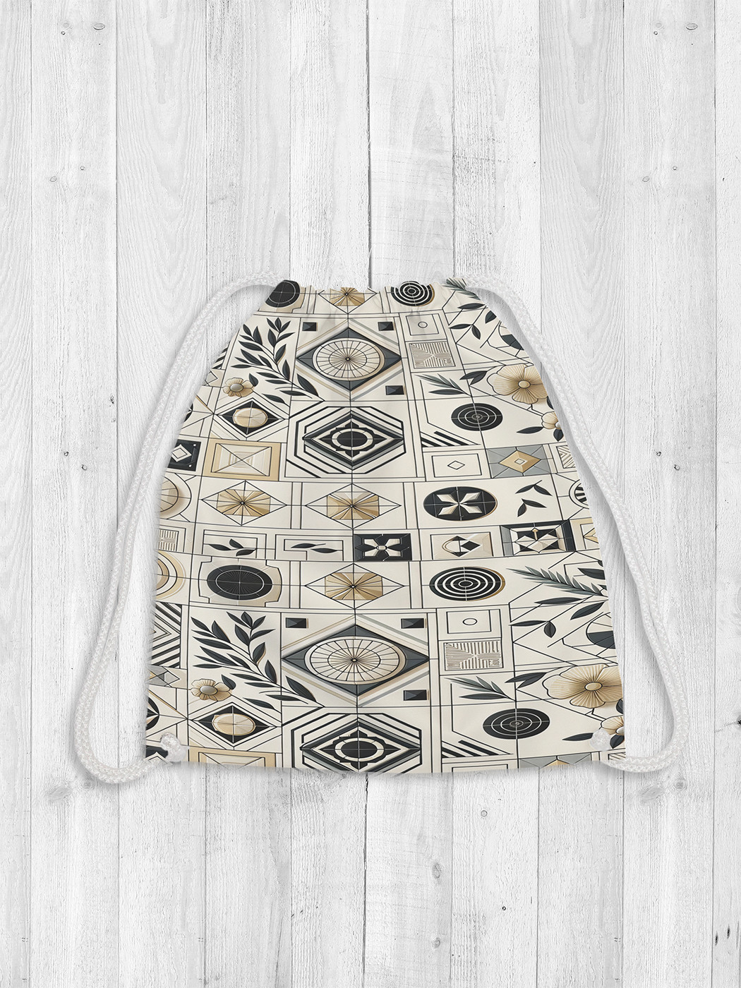 

Сумка мешок для обуви JoyArty Плитка с рисунком 38x40 bpa sd2240, Бежевый, Плитка с рисунком