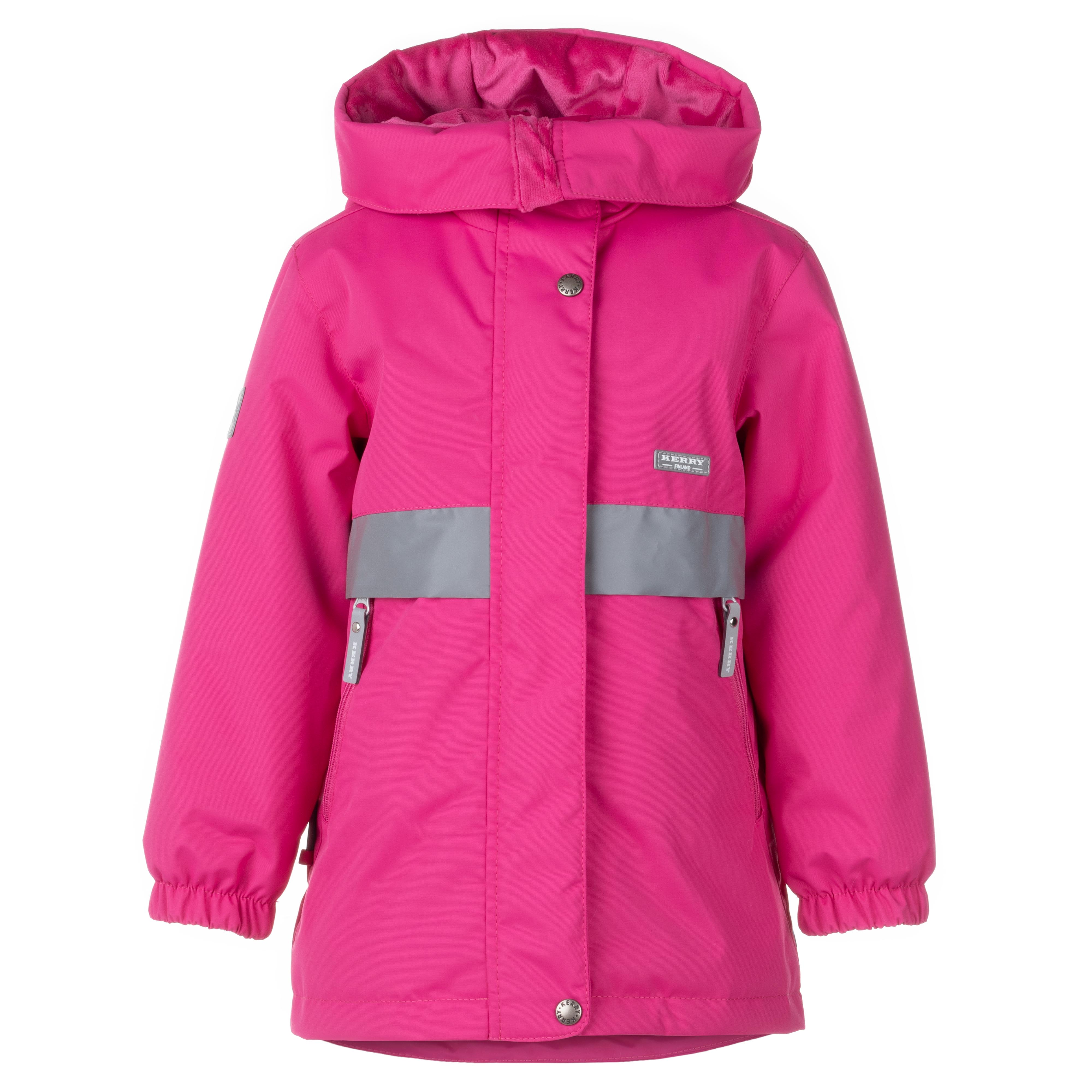 Куртка детская KERRY K23732, розовый, 128 K23732-266-128