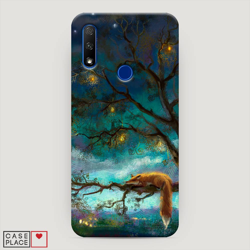 

Чехол Awog "Лиса устала" для Honor 9X, 69920-1