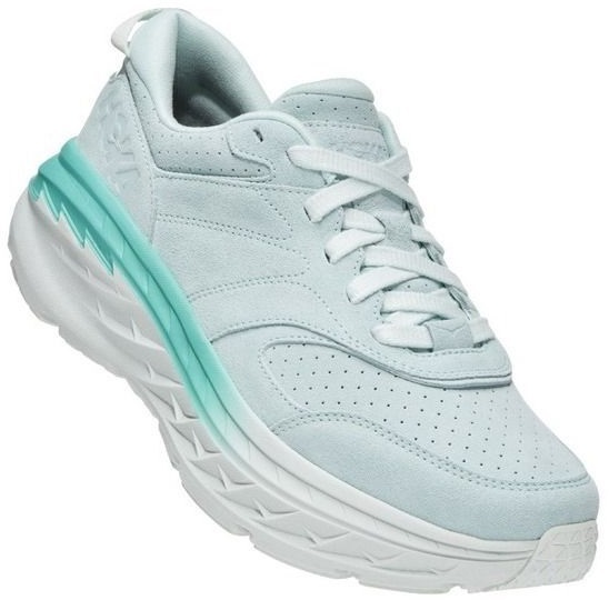 

Кроссовки унисекс Hoka Bondi L Suede зеленые 5.5 US, Зеленый, Bondi L Suede