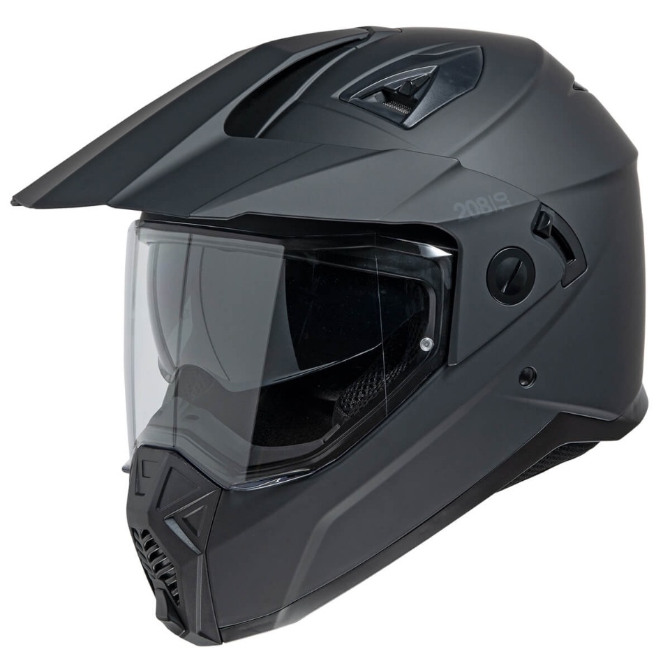 

Шлем Motard IXS HX 208 1.0 X12026 M33 Black matt M, Черный