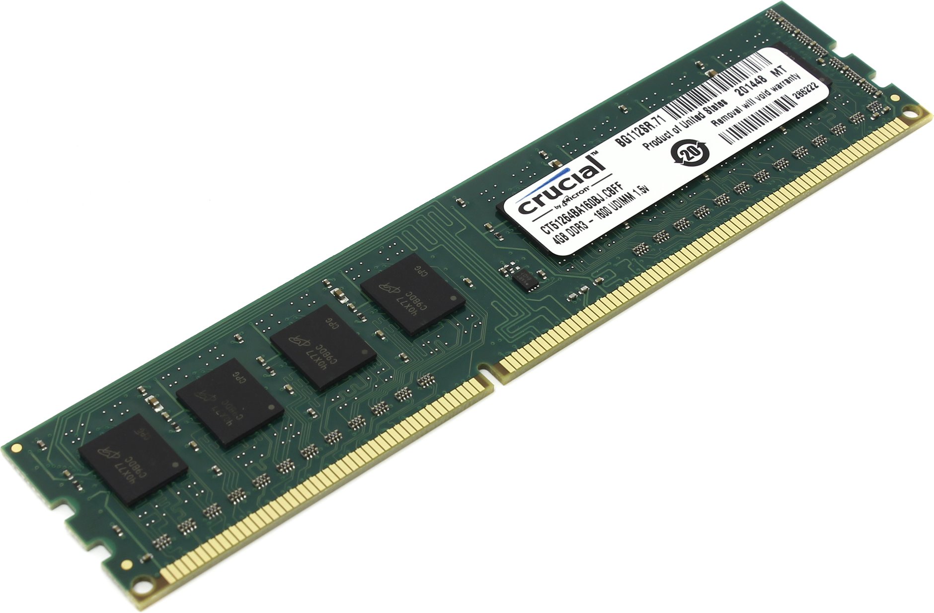 

Оперативная память Crucial CT51264BA160BJ