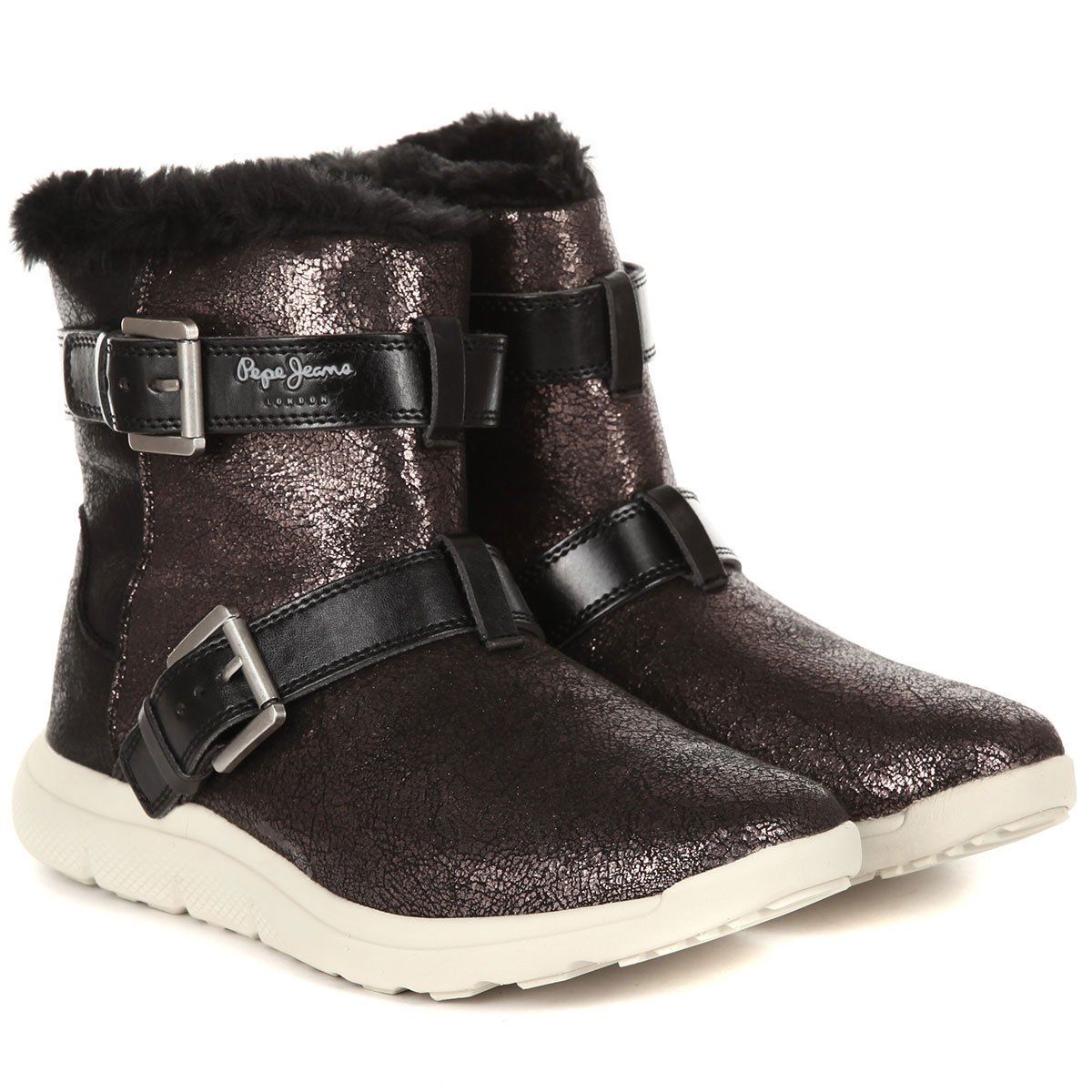 Полусапоги женские Pepe Jeans London HYKE W SNOW PLS30762 серые 40 EU