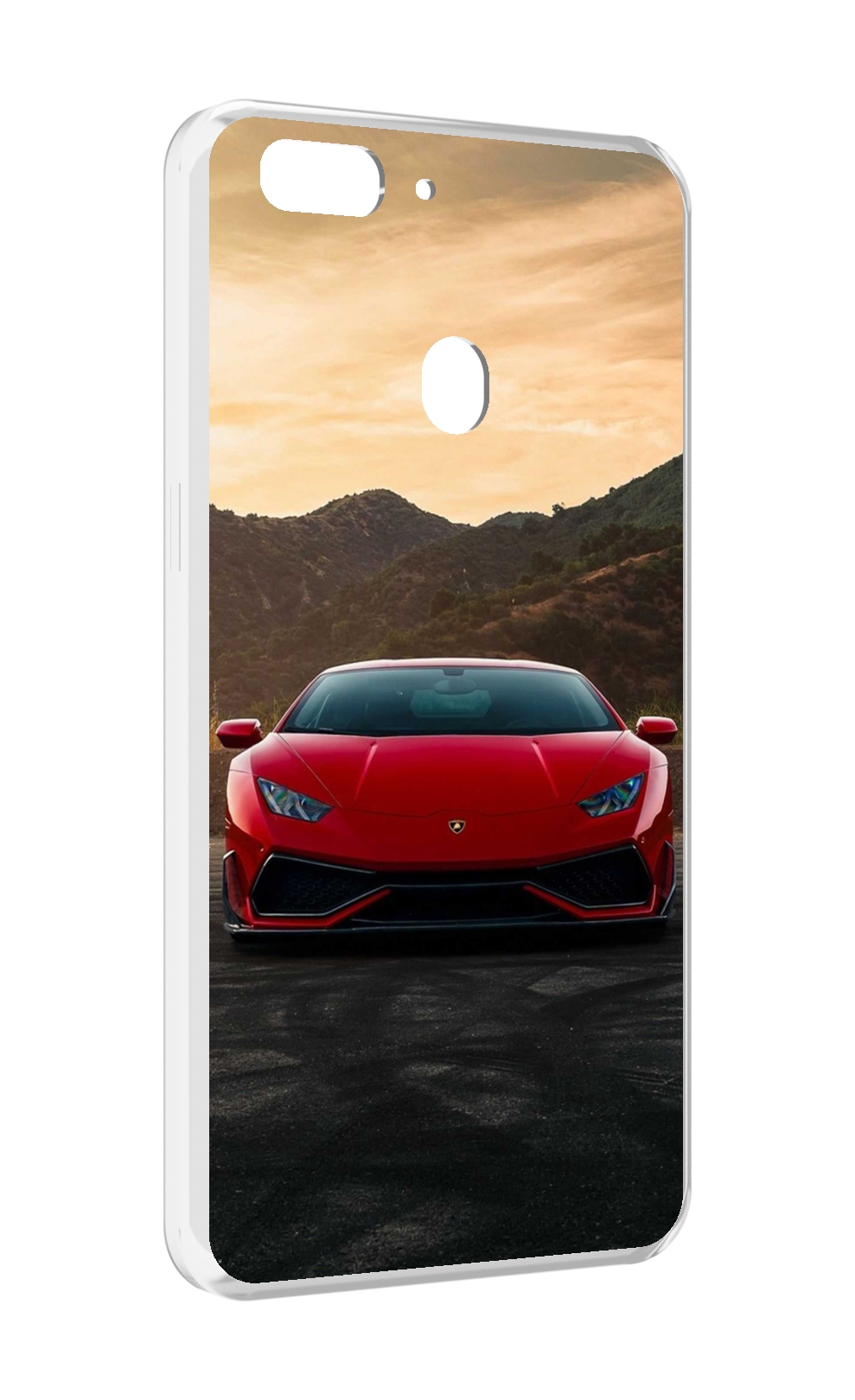 

Чехол MyPads lamborghini 1 мужской для Oppo Realme 2, Прозрачный, Tocco
