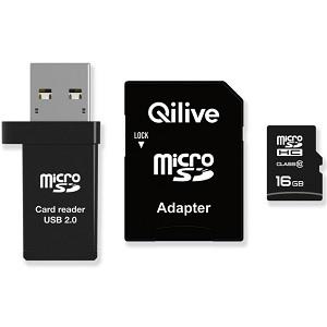 фото Карта памяти qilive microsd cl 10 uhs-i u1 16gb