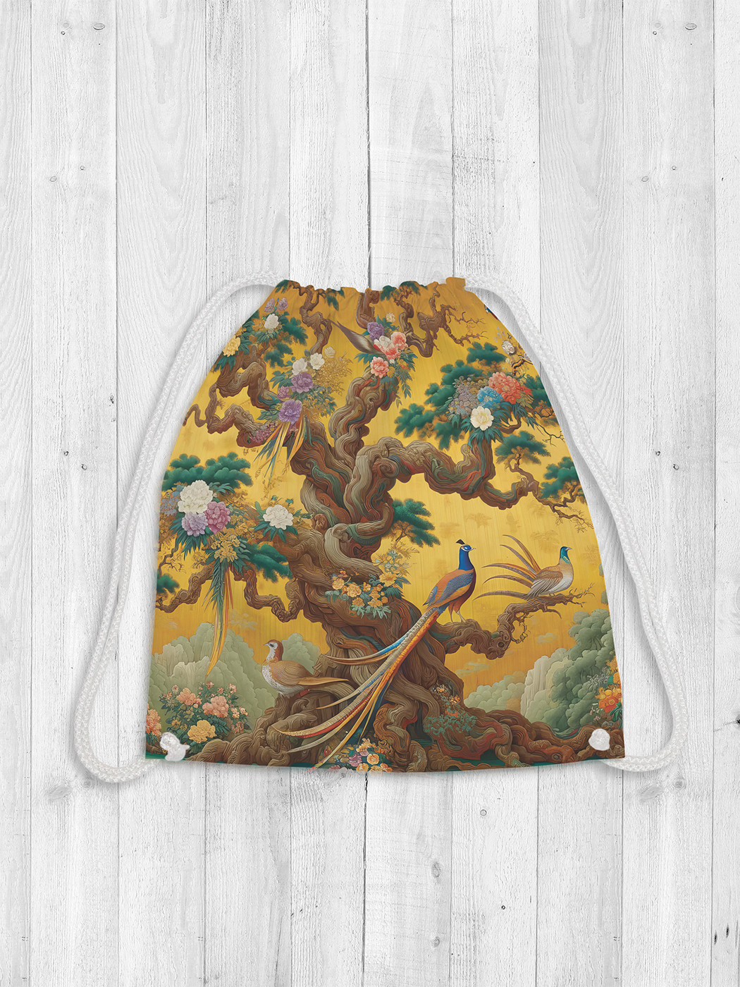 

Сумка мешок для обуви JoyArty Сказочный мир 38x40 bpa sd1994, Желтый, Сказочный мир