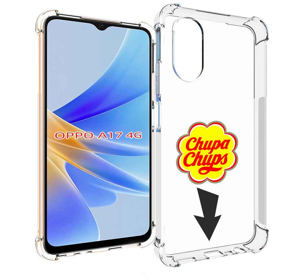 

Чехол MyPads чупа чупс для OPPO A17, Прозрачный, Tocco