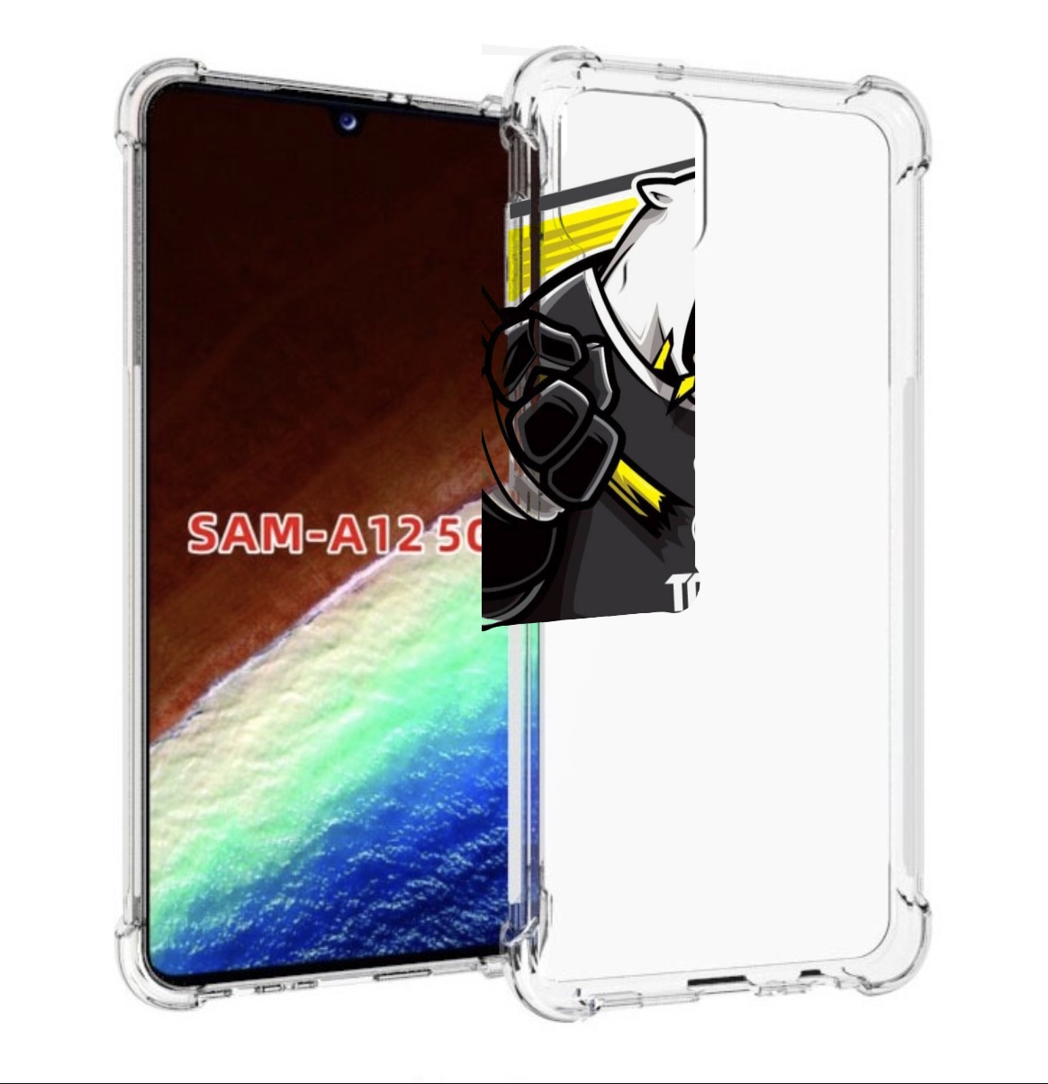 

Чехол MyPads хк трактор челябинск для Samsung Galaxy A12 (SM-A125F) 2020/21, Прозрачный, Tocco