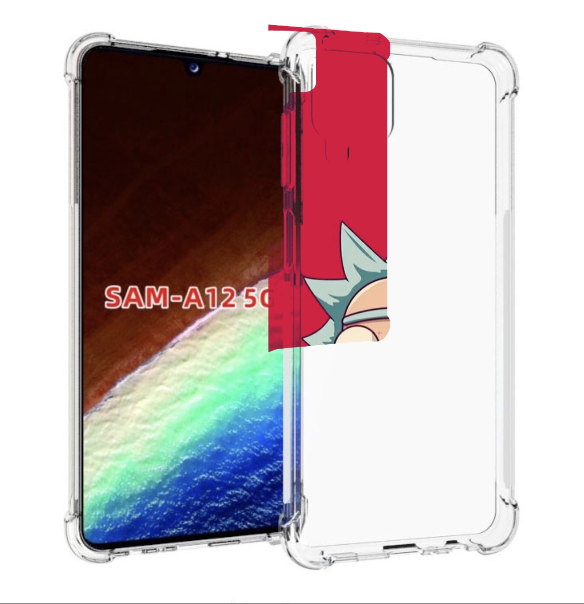 

Чехол MyPads формула энергии для Samsung Galaxy A12 (SM-A125F) 2020/21/A12 Nacho SM-A127F, Прозрачный, Tocco