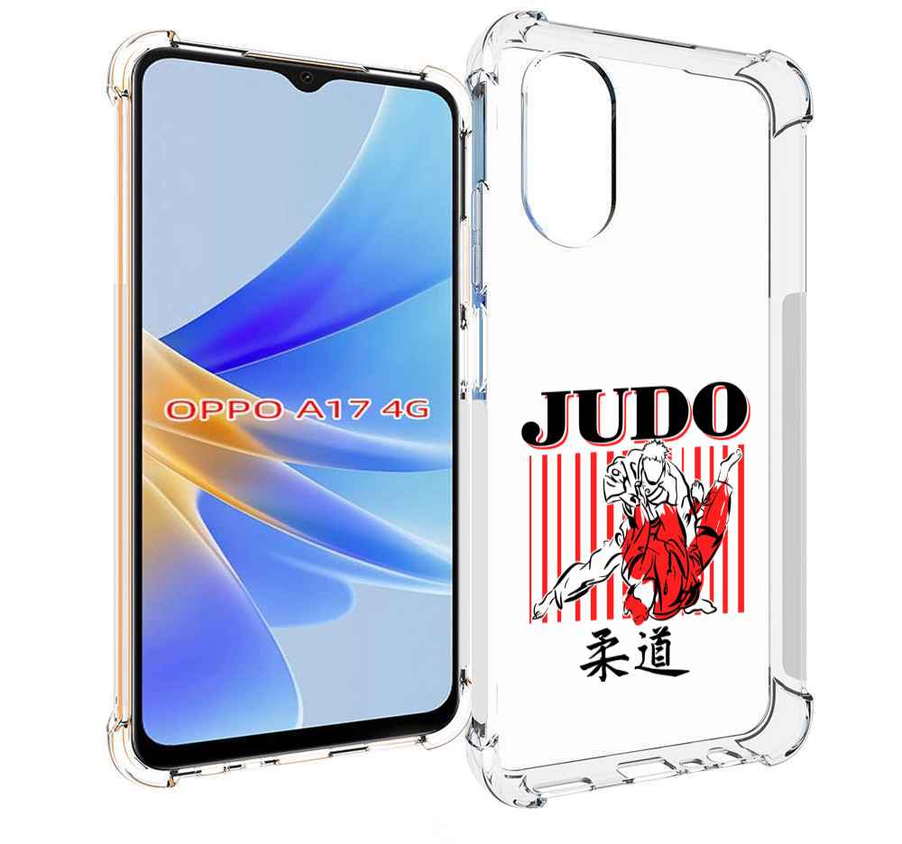 

Чехол MyPads Дзюдо для OPPO A17, Прозрачный, Tocco