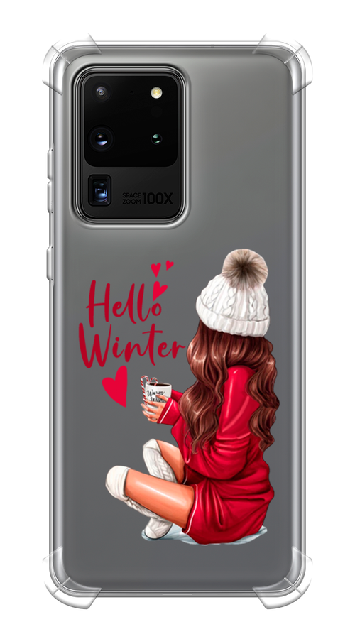 

Чехол Awog на Samsung Galaxy S20 Ultra "Hello winter", Разноцветный