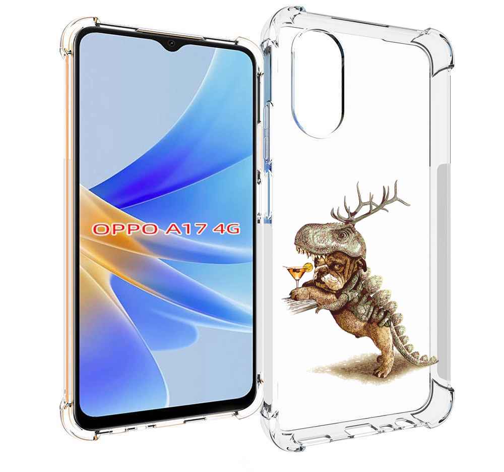 

Чехол MyPads тематическая вечеринка для OPPO A17, Прозрачный, Tocco