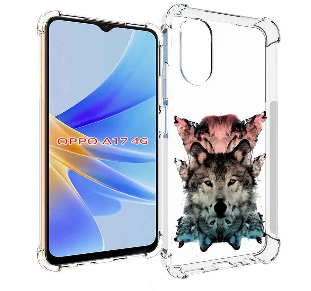 

Чехол MyPads стая для OPPO A17, Прозрачный, Tocco