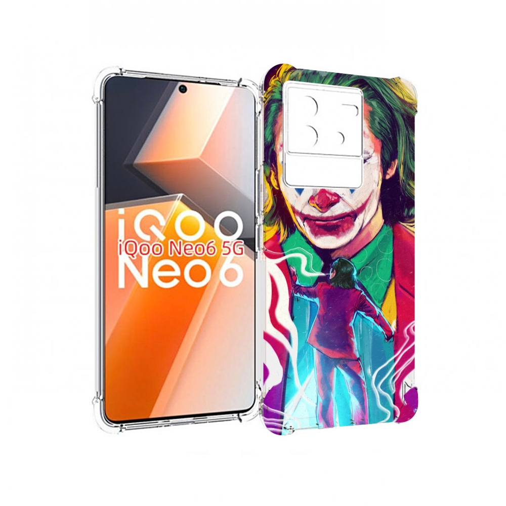 

Чехол MyPads джокер-у-джокера для Vivo iQoo Neo 6 5G, Прозрачный, Tocco