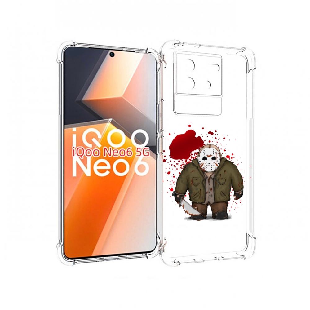 

Чехол MyPads джейсон для Vivo iQoo Neo 6 5G, Прозрачный, Tocco