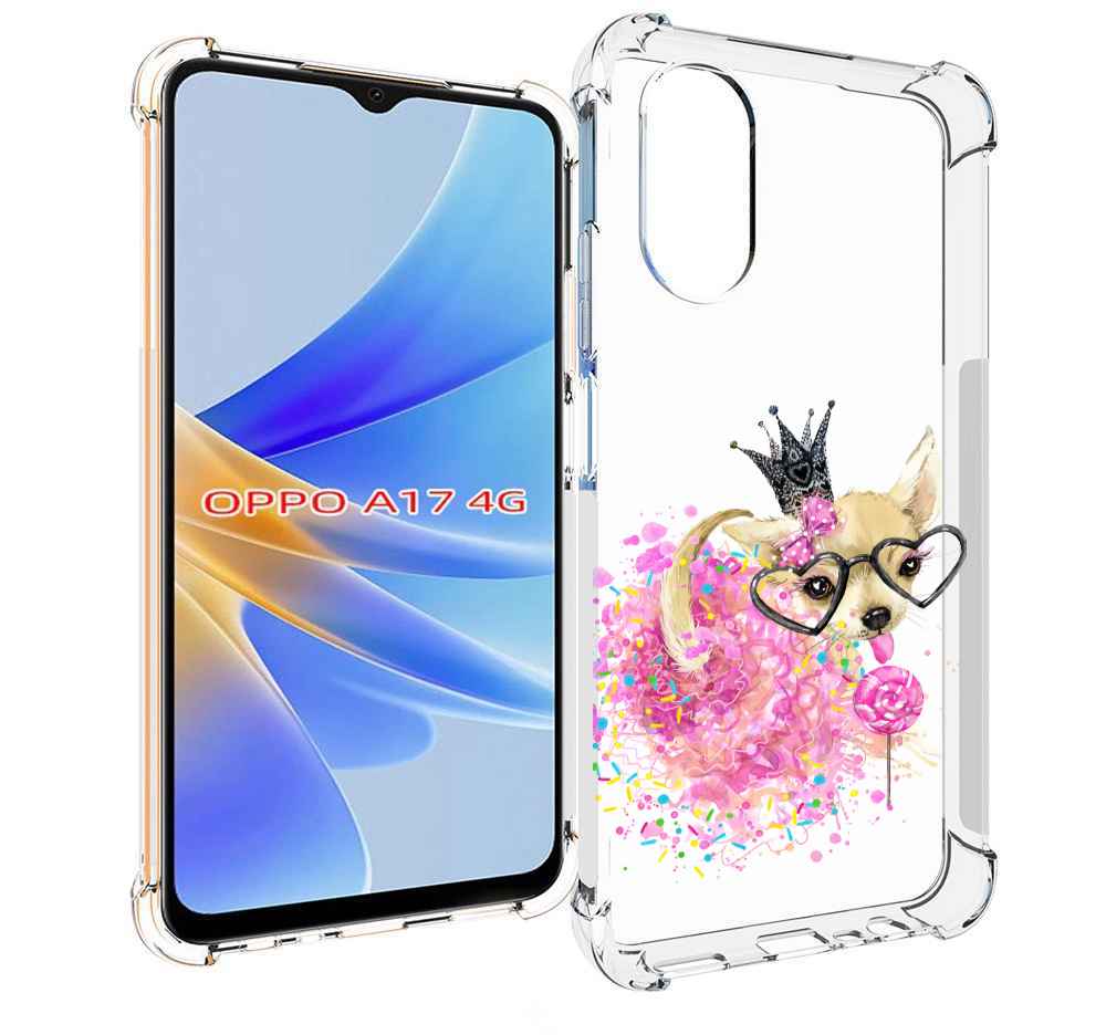 

Чехол MyPads сладкая принцесса для OPPO A17, Прозрачный, Tocco