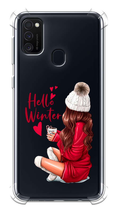 

Чехол Awog на Samsung Galaxy M30s/M21 "Hello winter", Разноцветный