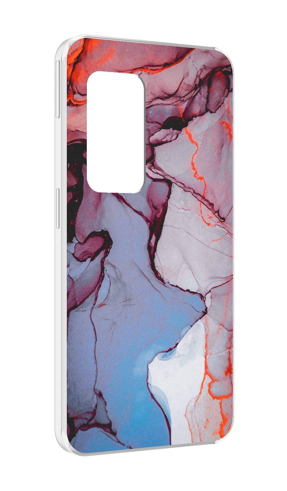 

Чехол MyPads мраморный рисунок для UleFone Power Armor X11 Pro, Прозрачный, Tocco