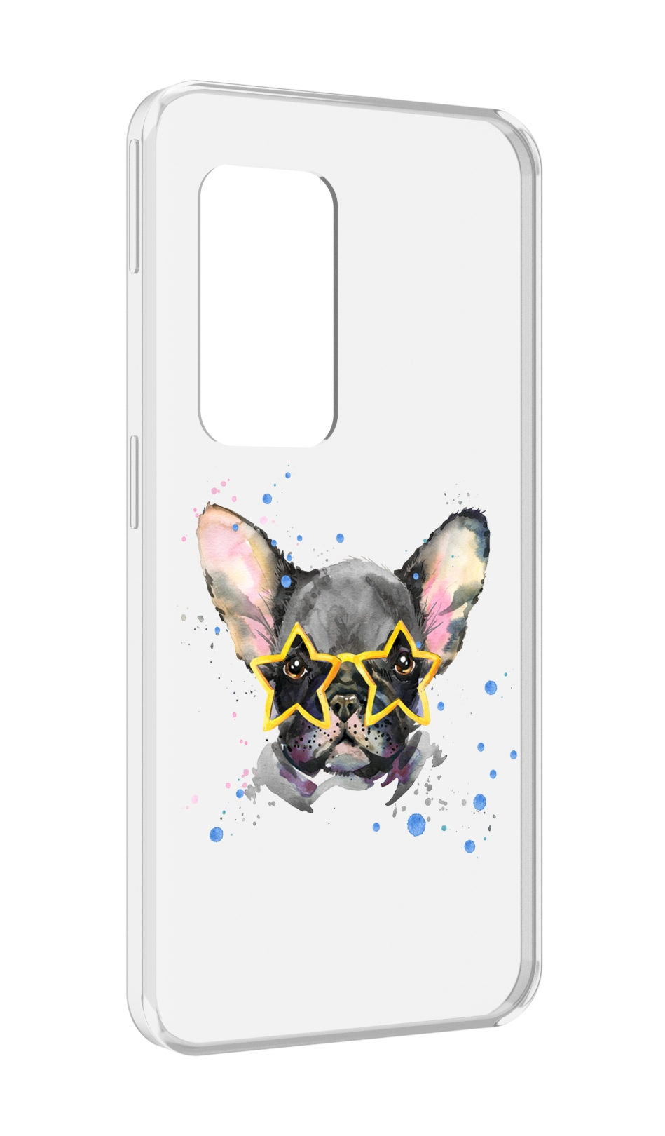 

Чехол MyPads буля в очках для UleFone Power Armor X11 Pro, Прозрачный, Tocco