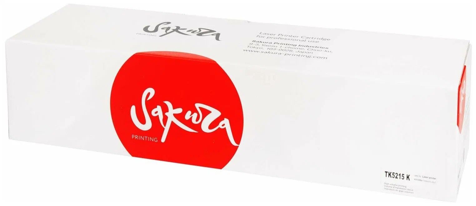 

Тонер-картридж для лазерного принтера SAKURA (SATK5215K) черный, совместимый