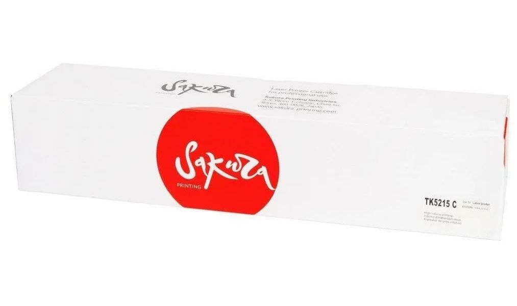 

Тонер-картридж для лазерного принтера SAKURA (SATK5215C) голубой, совместимый