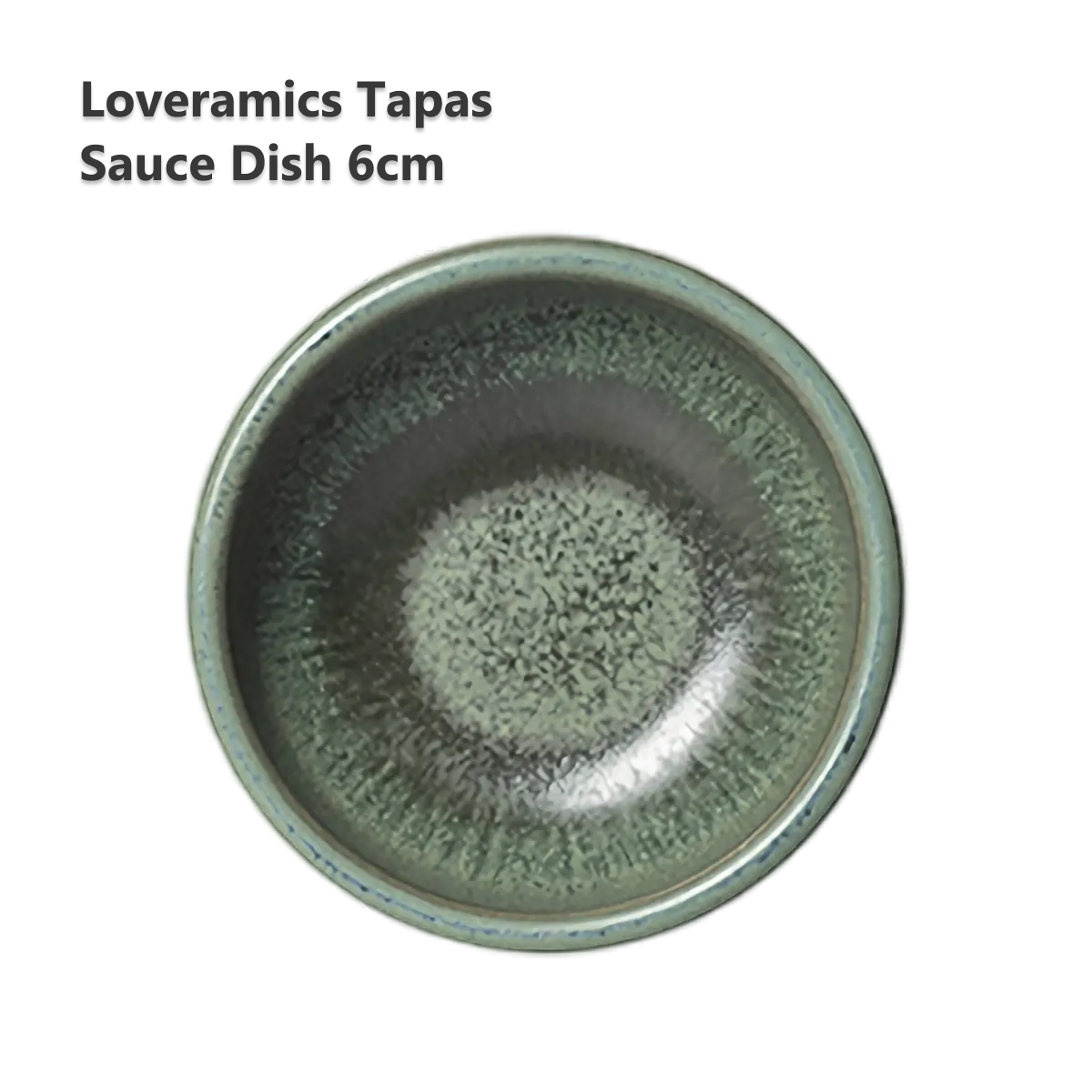 Соусница керамическая Loveramics Tapas 6cm Sauce Dish (S) (Matte Dark Green) D114-06BDG