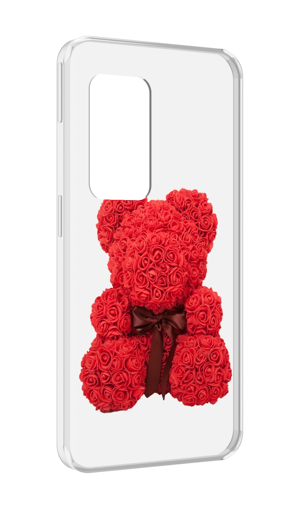 

Чехол MyPads мишка-из-розочек для UleFone Power Armor X11 Pro, Прозрачный, Tocco