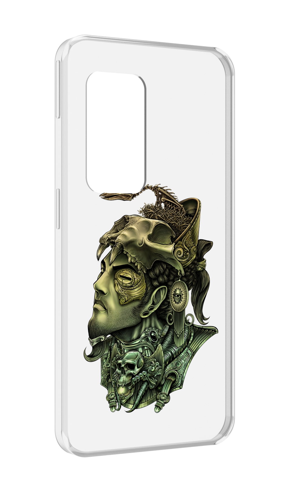 

Чехол MyPads бронзовый воин для UleFone Power Armor X11 Pro, Прозрачный, Tocco