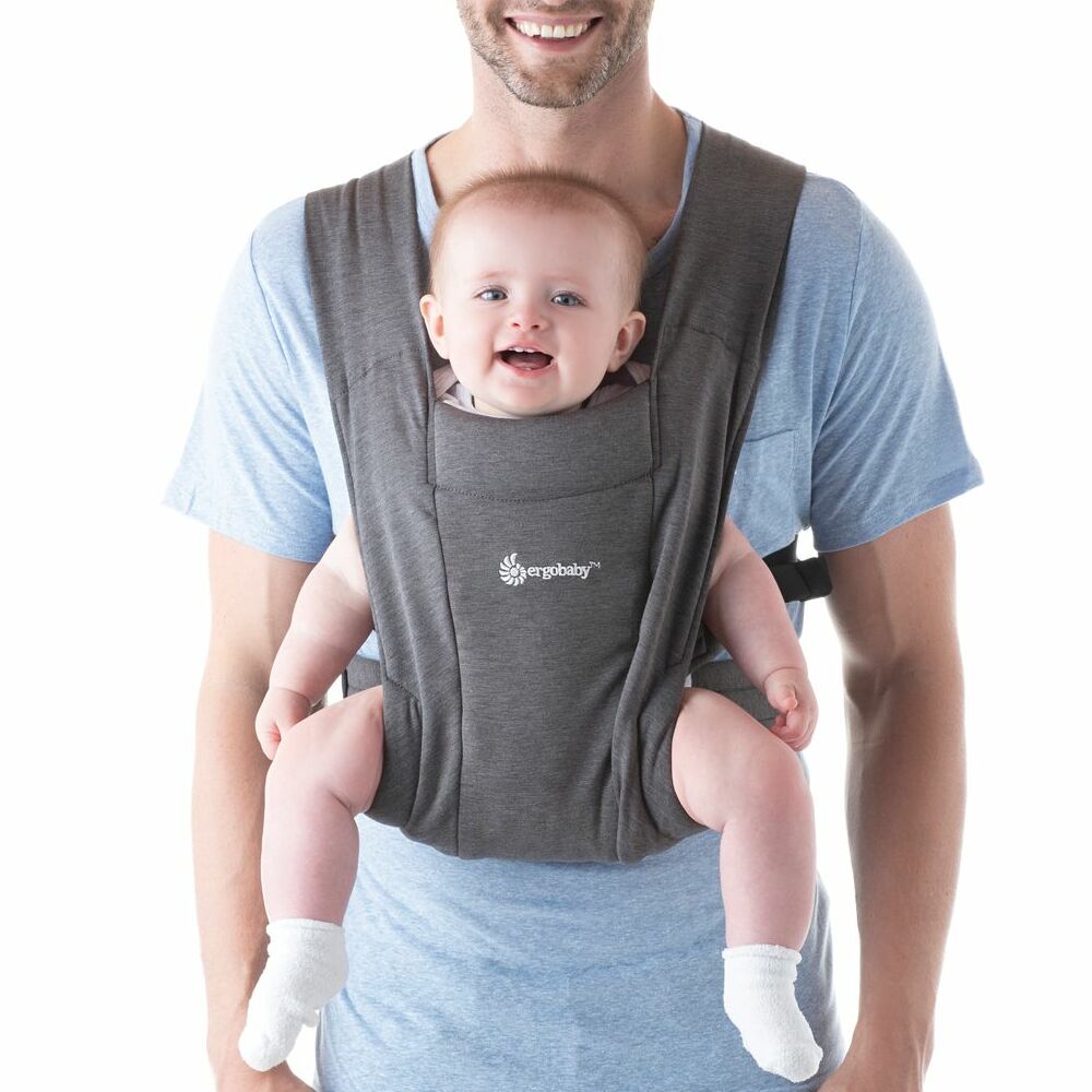 

Рюкзак-кенгуру Ergobaby Embrace Heather Grey, Серый, Embrace