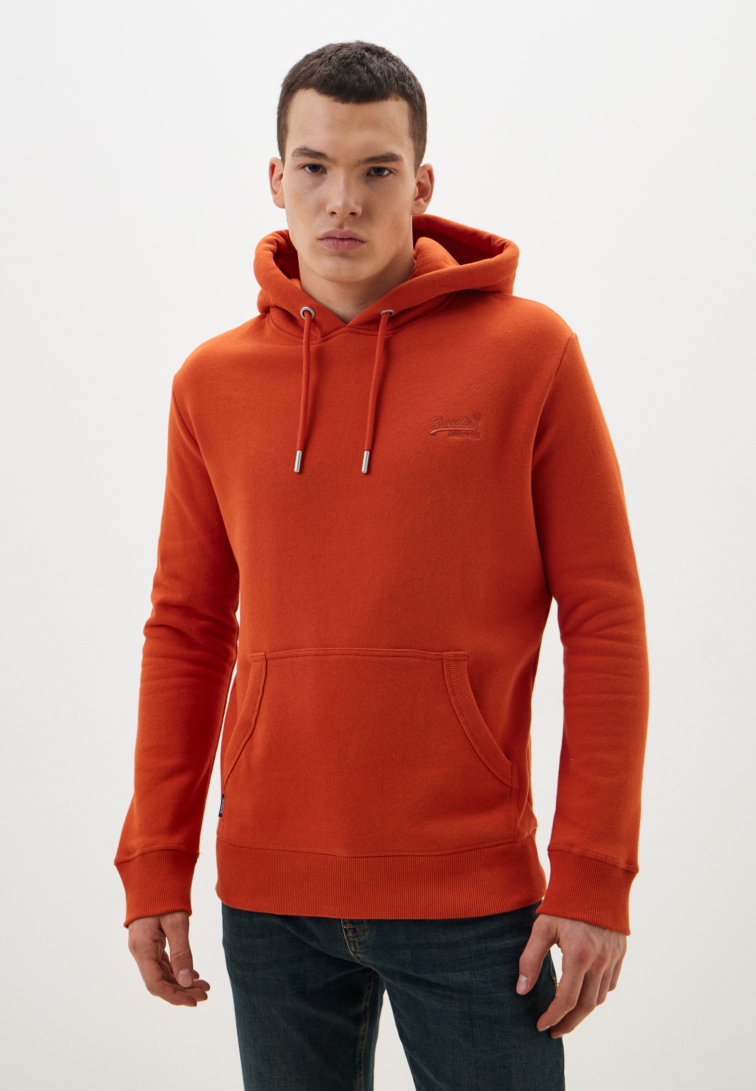 Худи мужское Superdry M2013110A оранжевое XL