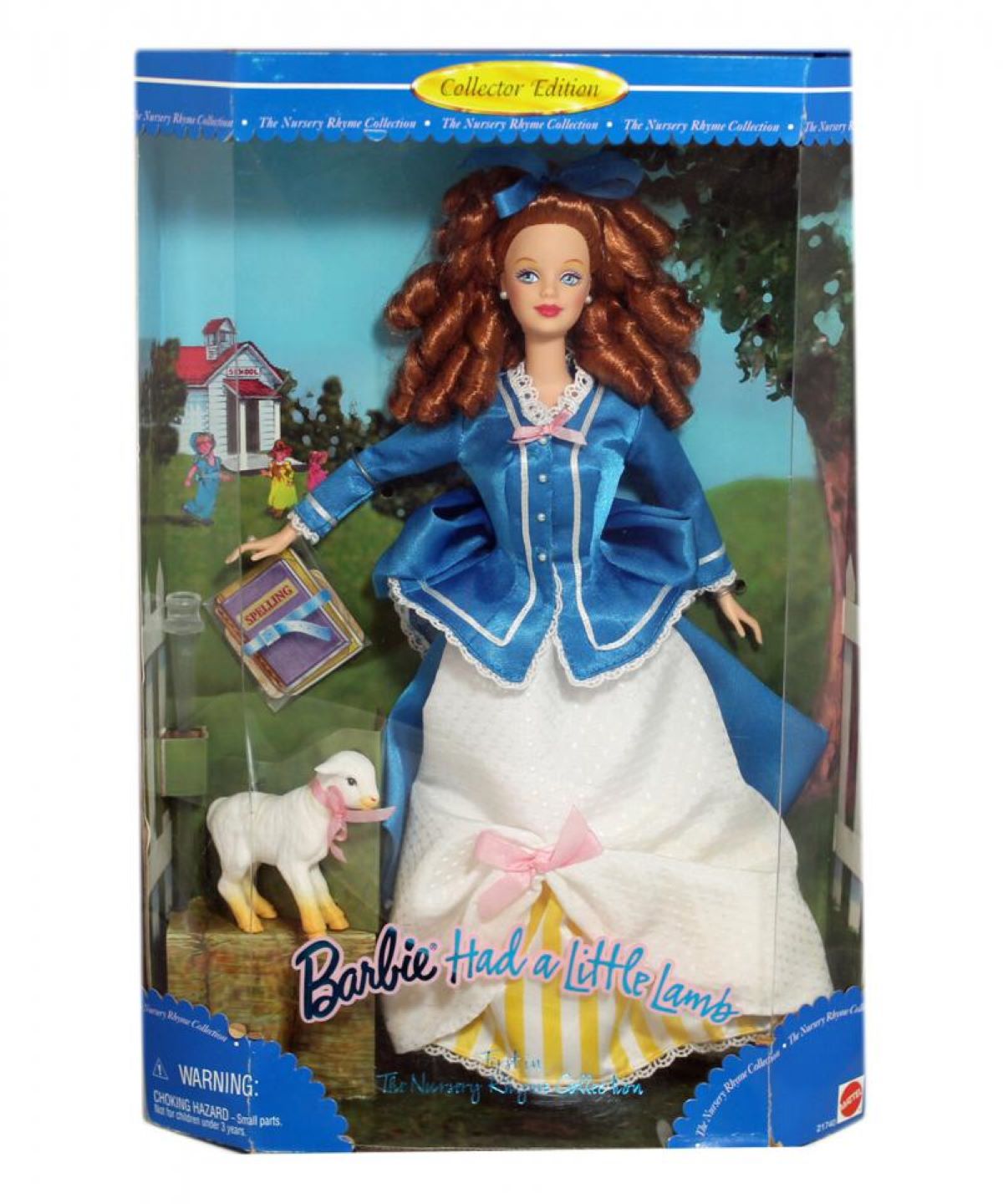 Кукла Барби коллекционная Barbie Had a Little Lamb The Nursery Rhyme Collection 1999