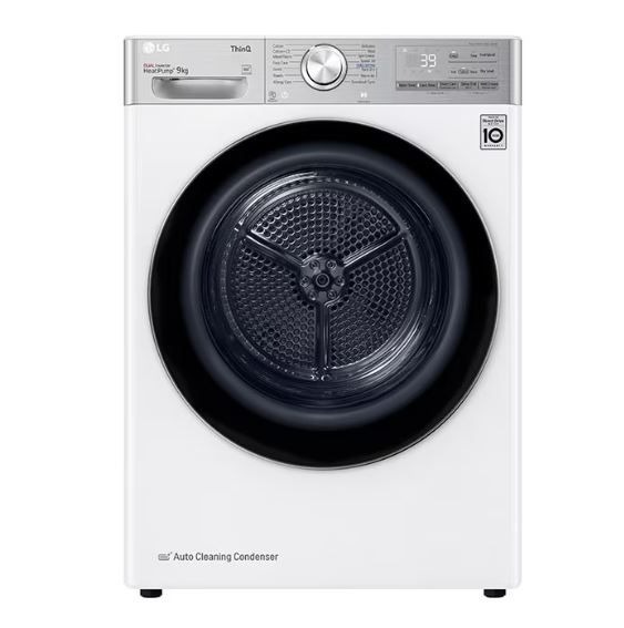 

Сушильная машина LG RH90V9AV2QR белый, RH90V9AV2QR