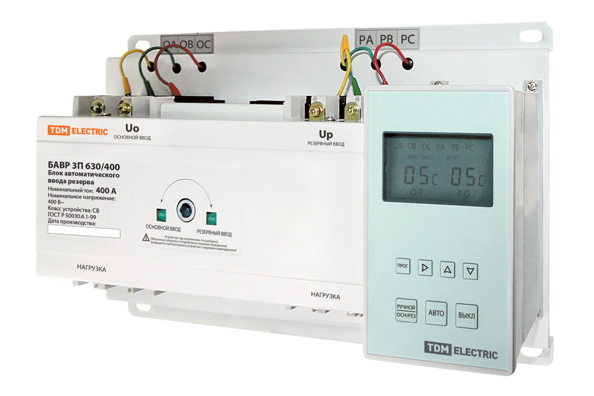 

Блок автоматического ввода резерва TDM SQ0743-0017