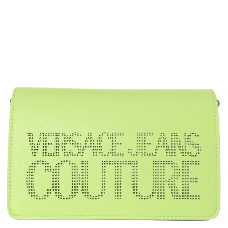 фото Сумка кросс-боди женская versace jeans couture 72va4bb1, светло-зеленая