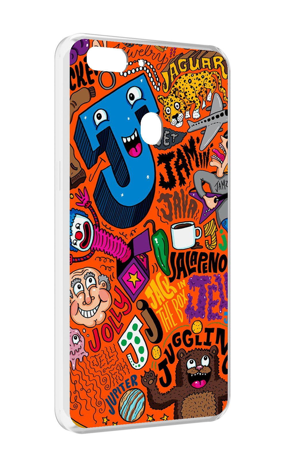 

Чехол MyPads funky-decor для Oppo Realme 2, Прозрачный, Tocco