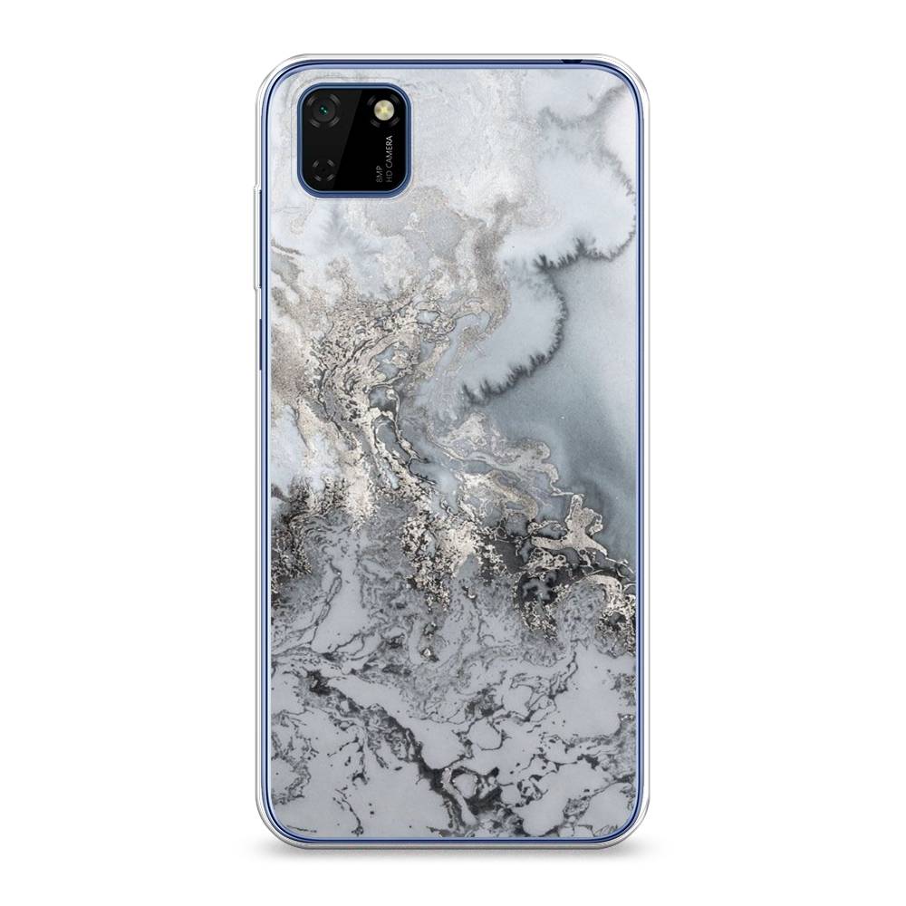 

Чехол Awog на Huawei Y5p "Морозная лавина серая", Серый;серебристый, 6103750-3