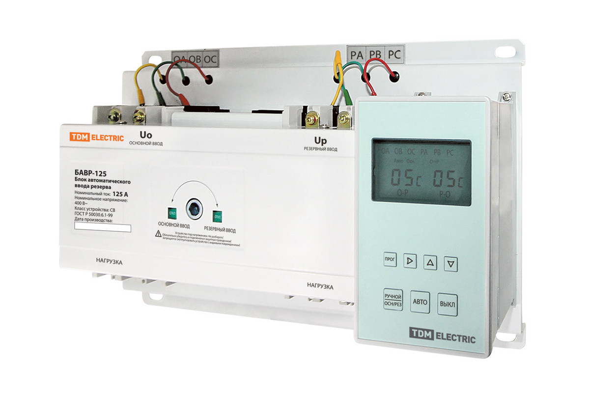 

Блок автоматического ввода резерва TDM SQ0743-0002