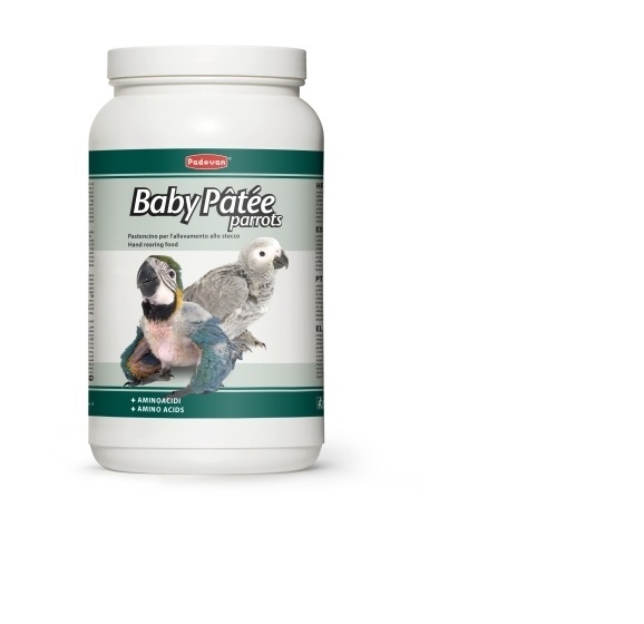 

Смесь для ручного вскармливания птенцов Padovan Babypatee parrots, 900 г