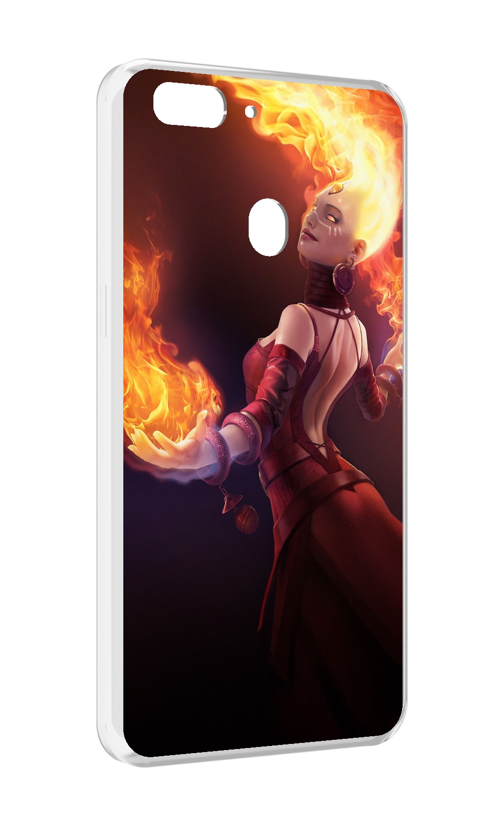 

Чехол MyPads dota 2 Lina для Oppo Realme 2, Прозрачный, Tocco