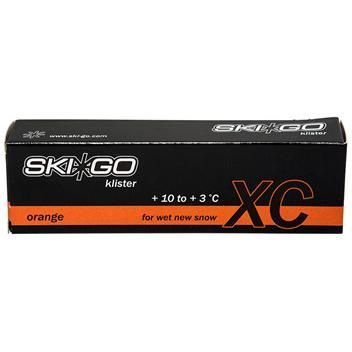 Смазка для лыж SkiGo Жидкие мази клистеры XC Klister Orange +3 +10 для мокрого нового снег