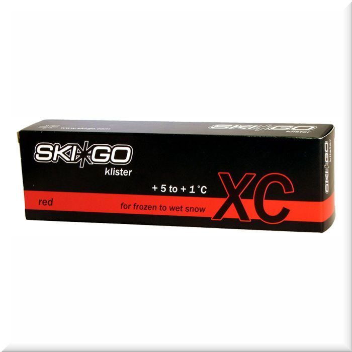 SkiGo Жидкая мазь клистер XC Klister Red +5° до +1°С для мокрого крупнозернистого снега