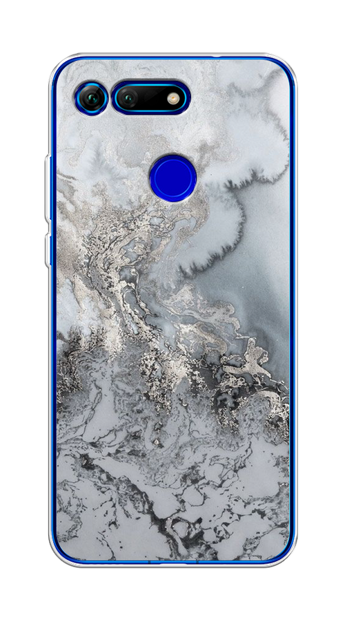 

Чехол Awog на Honor V20 (View 20) "Морозная лавина серая", Серый;серебристый, 67350-3