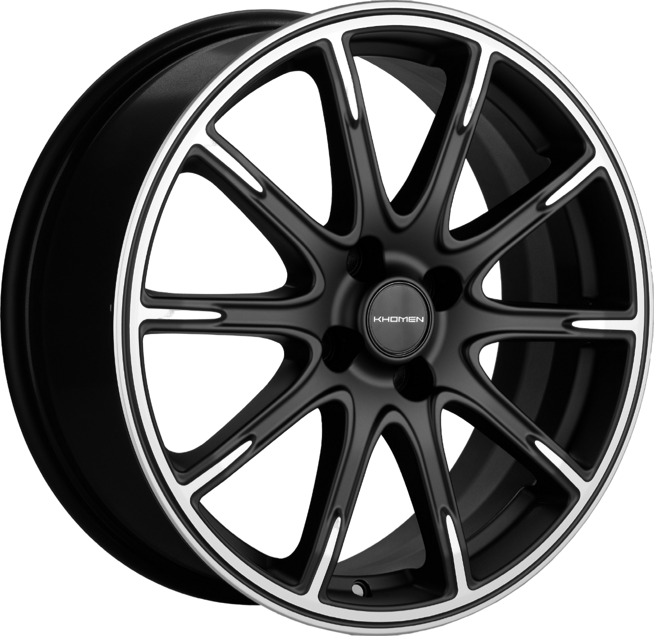 

Khomen KHW 1707 6.5x17 4x100 DIA54.1 ET44 BLACK MATT-FP, Черный
