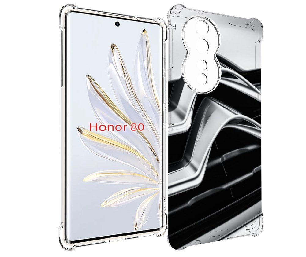 

Чехол MyPads citroen мужской для Honor 80, Прозрачный, Tocco