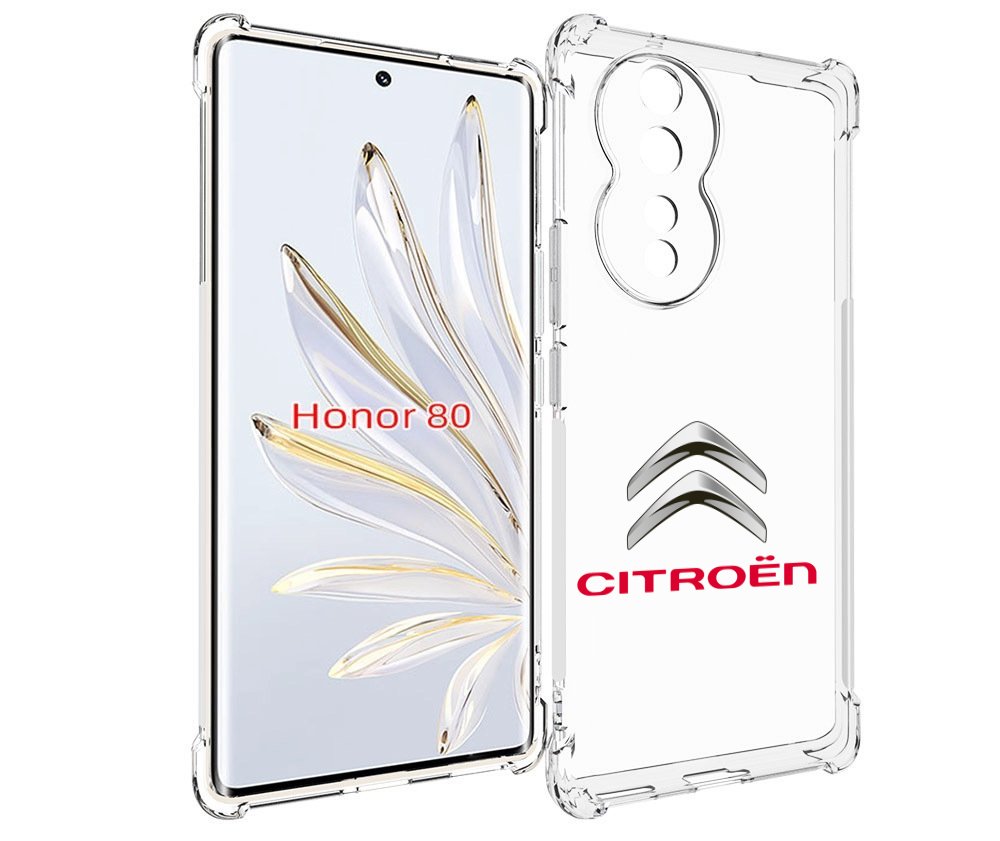 

Чехол MyPads citroen-3 мужской для Honor 80, Прозрачный, Tocco