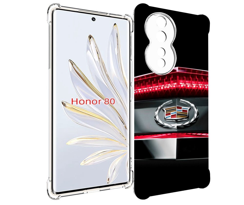 

Чехол MyPads cadillac-1 мусжкой для Honor 80, Прозрачный, Tocco