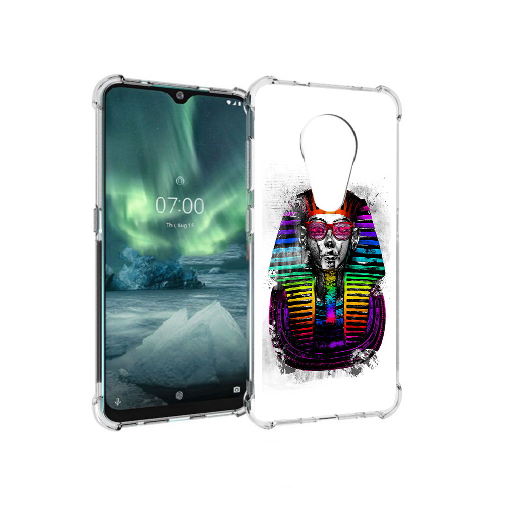 

Чехол MyPads Tocco для Nokia 7.2 модная богиня (PT139171.105.479), Прозрачный, Tocco
