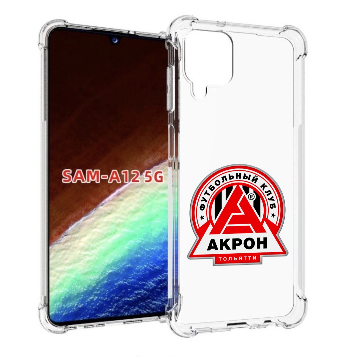 

Чехол MyPads фк-акрон-2 для Samsung Galaxy A12 (SM-A125F) 2020/21/A12 Nacho SM-A127F, Прозрачный, Tocco