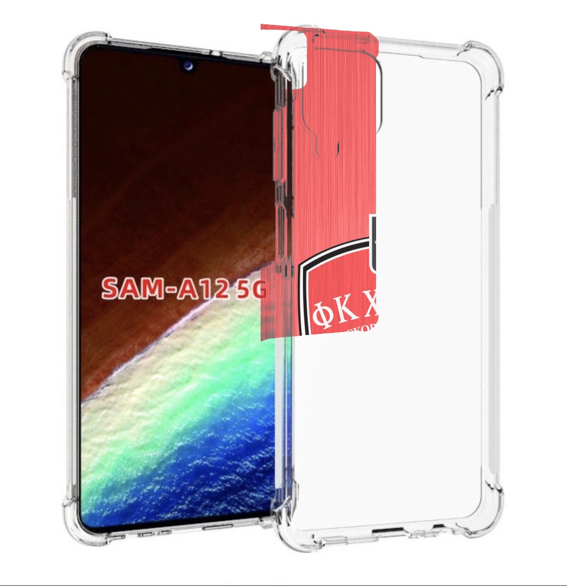 Чехол MyPads фк химки московская обл для Samsung Galaxy A12 (SM-A125F) 2020/21